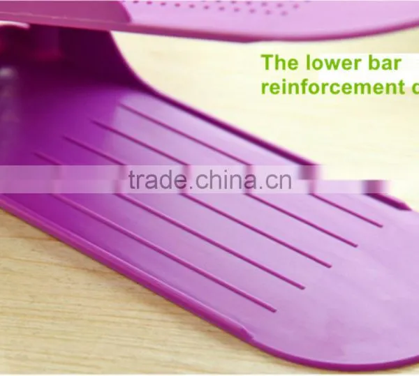 Vivinature Shoes Organizer About Plastic Foldable Single Pair Plastic Shoes Rack photo-3