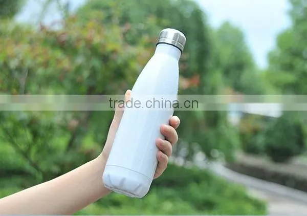 500ml Stainless Steel Sports Bottle Stainless Steel Sports Water Bottle Vacuum Water Bottle photo-2