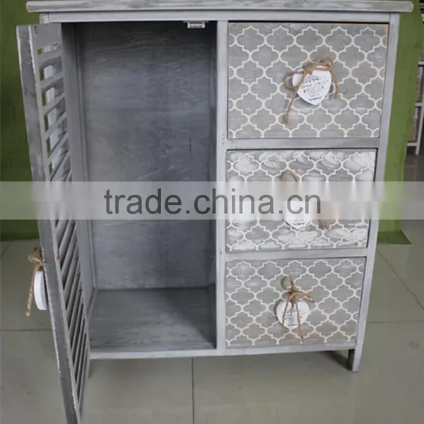 Unfinished Multi-function Wood Ambry photo-6