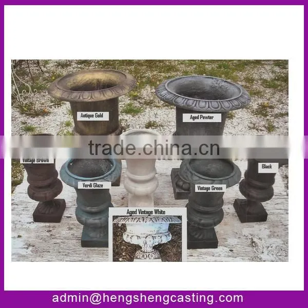Garden Crafts Cast Iron Flower Pot Crafts Casting Pots