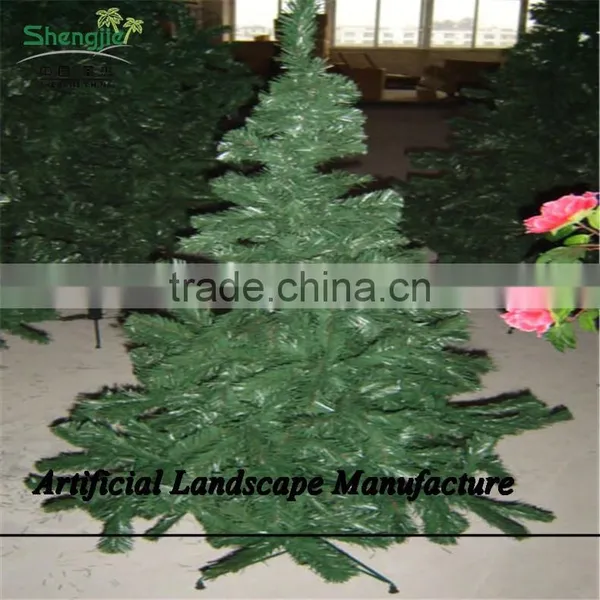 SJZJN 1501 Artificial Christmas Adornment Resin Snowing Christmas Tree photo-2