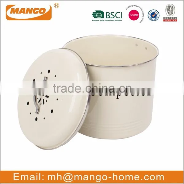 Colorful Metal Kitchen Organic Waste Composter photo-2