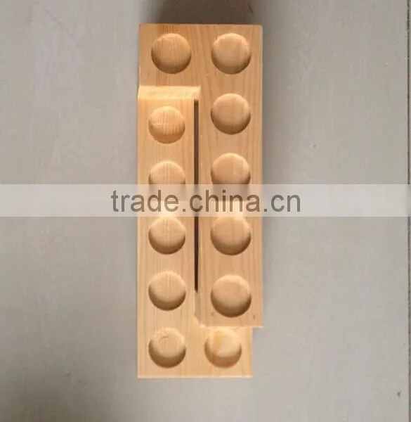 Customized Design Wooden Tray With Holes photo-3