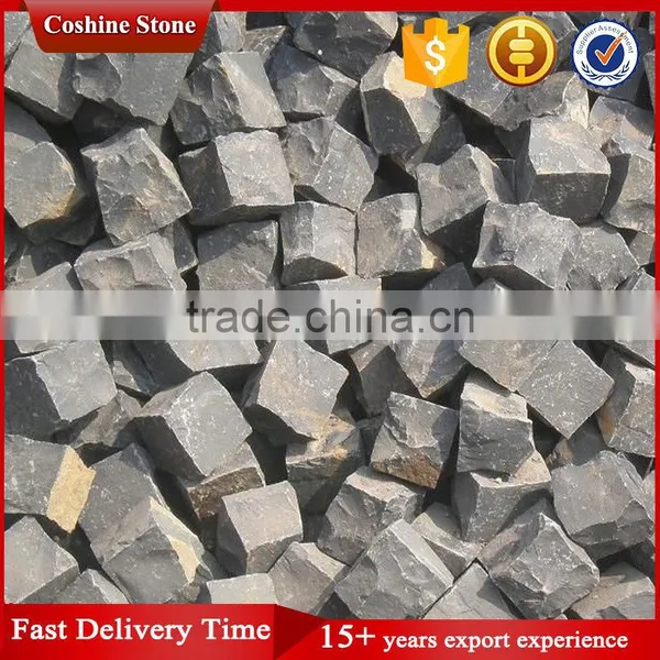 G612 Zhangpu Black Natural Basalt Paver Stone For Sale photo-3