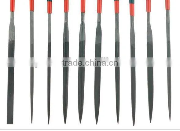 High Carbon Steel Hardness Smooth Cut Steel Flat Shape File or Diamond File Set photo-2