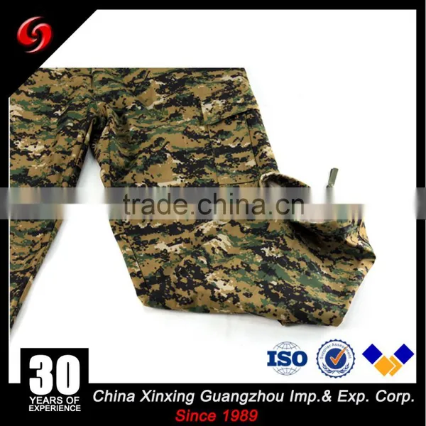 High Quality Custom Jungle Camouflage Fabric Military Uniform for Army photo-6