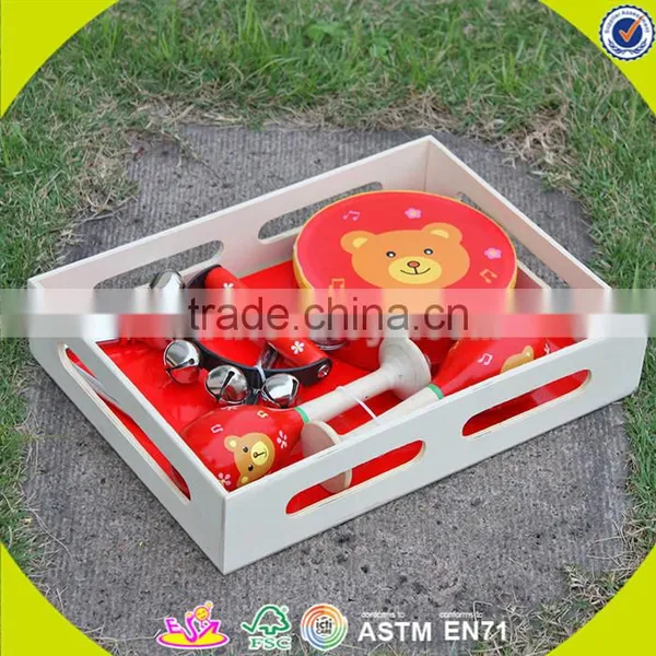 Wholesale Professional Preschool Wooden Musical Instrument Toy,wooden Percussion Set Toy for Children W07A089 photo-6