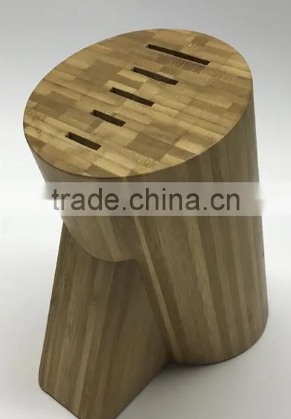 5- Slots Bamboo Knife Block Set