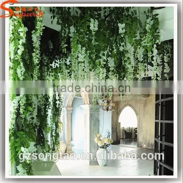 Chinese Factory Direct Supply Artificial Wisteria Tree for Decoration Fiberglass Artificial Tree for Weddings photo-6
