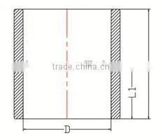 HIGH QUANLITY COUPLING OF PVC GB INDUSTRIAL PRESSURE PIPES & FITTINGS FOR WATER SUPPLY photo-2
