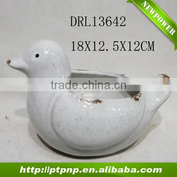 Decorative Garden Ceramic Animal Plant Pots