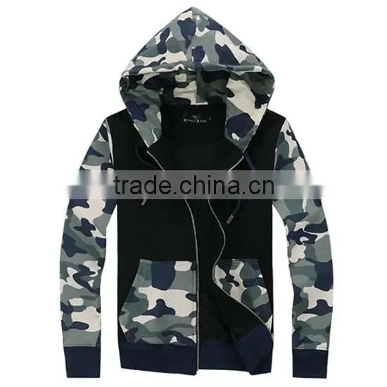 Modern Cotton Wholesale Camo Hoodie Sweatshirt photo-2