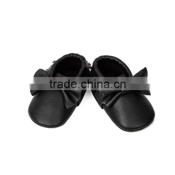 New Style Comfortable Baby PU Leather Shoes photo-6