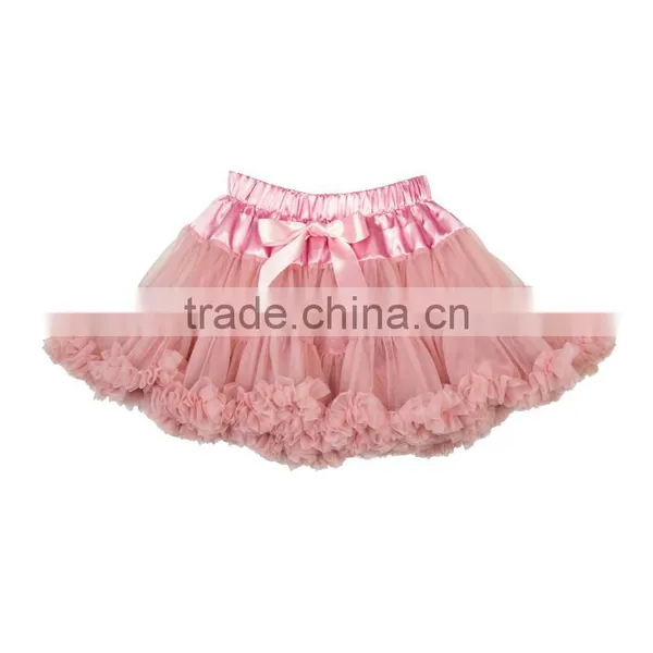 Pettiskirts Girl's Tutu Skirts Pettiskirt Chiffon Wholesale photo-3