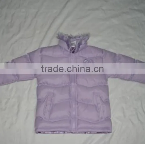 Girls' Padding Jacket In Stock photo-2