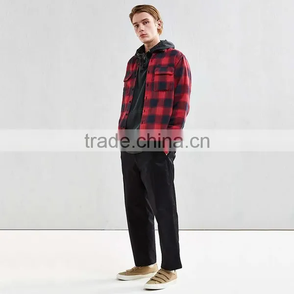 Custom Long Sleeve Check Shirts for Men Italian Style Linen Mens Shirts Designer photo-6