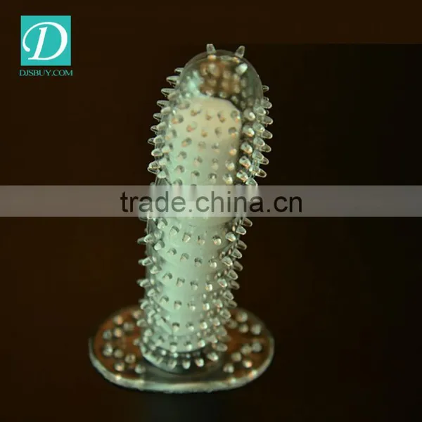 Reusable Condom g Spot Stimulating Condom Cock Enlarger photo-2