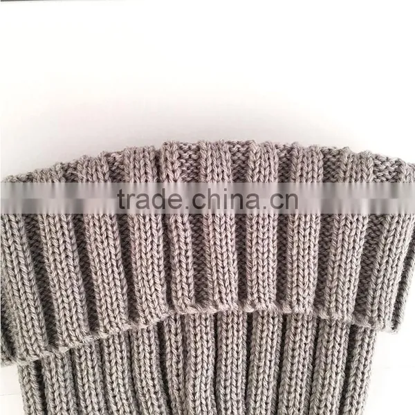 Myfur Newest Real Raccoon Fur Bobble Winter Knitting Wool Beanie Cap photo-5