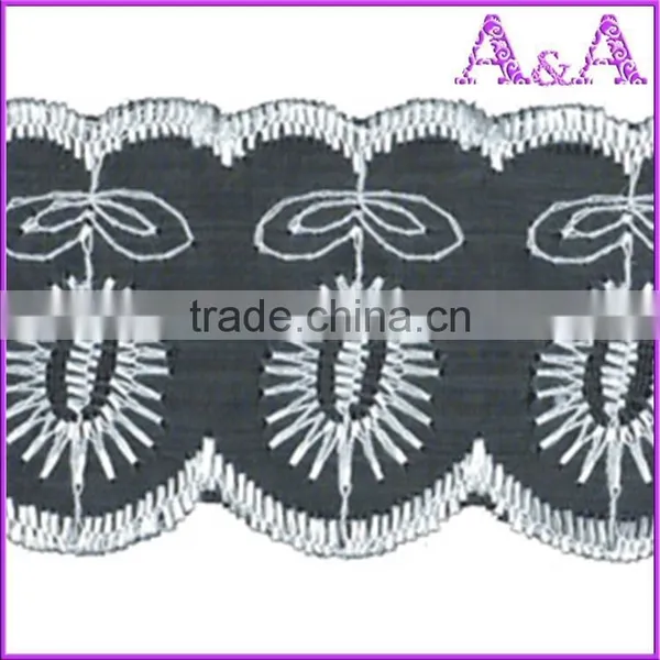White Organza Lace for Wedding Dress photo-4