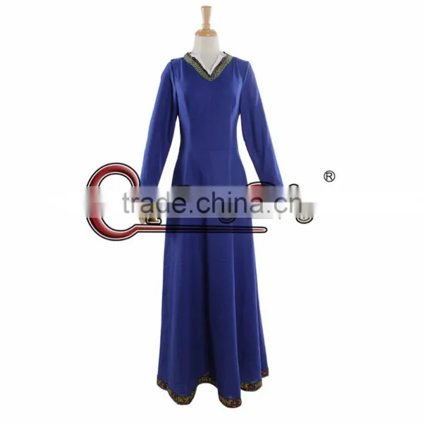 Custom Made Women's Medieval Dress Victorian Renaissance Gothic Dress photo-6