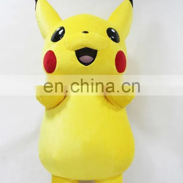 Hot Sale Lovely Inflatable Pikachu Mascot Costume photo-2