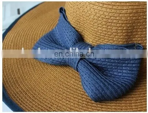 Fashionable Summer Beach Hat and Straw Paper Hats With Decoration photo-4
