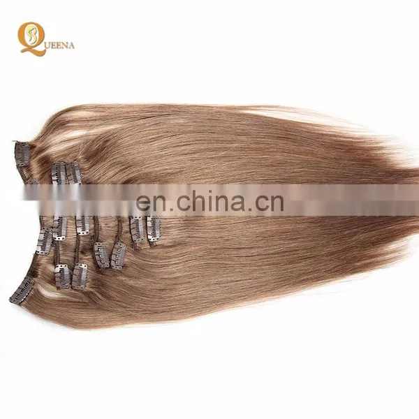 Hottest Products on the Market 100g 120g 160g 220g Remy Human Hair Extensions Clip on photo-5