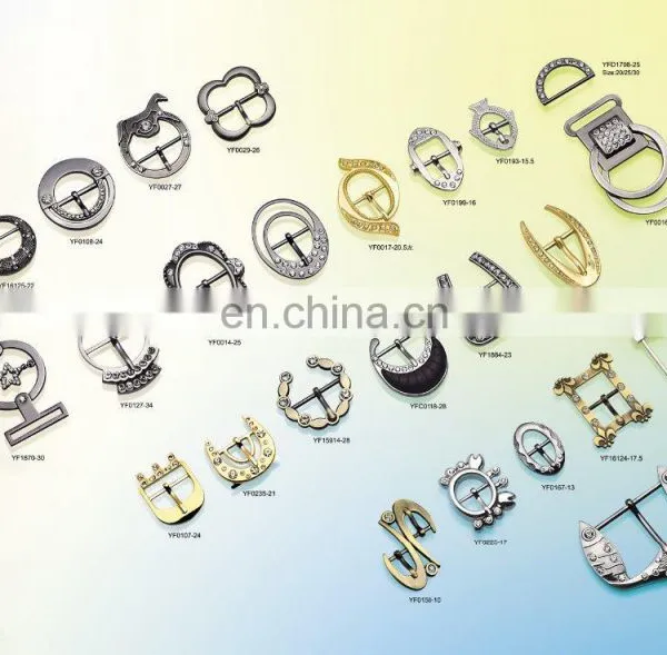 Different Design in Kinds of Colors for Metal Tag Buckles Shoes photo-2
