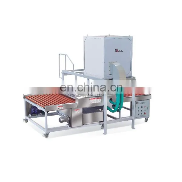 Mini Glass Washing Machine With Stainless Steel Air Knives 1600mm