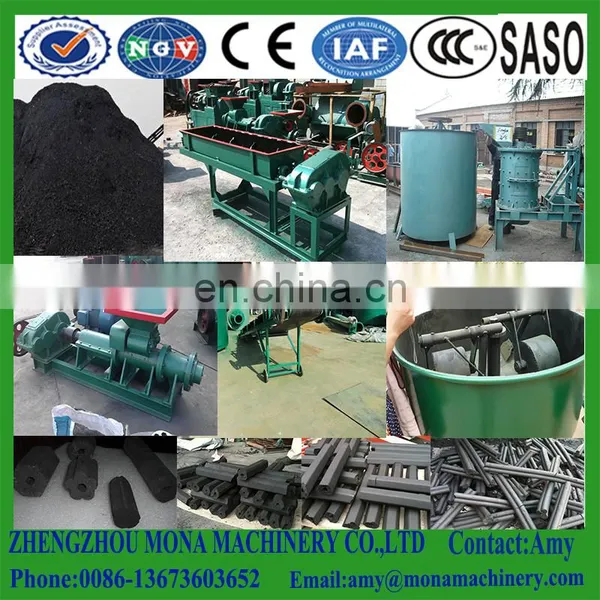 Coking Coal Briquette Equipment /flower Type Charcoal Powder Rod Forming Machine photo-2