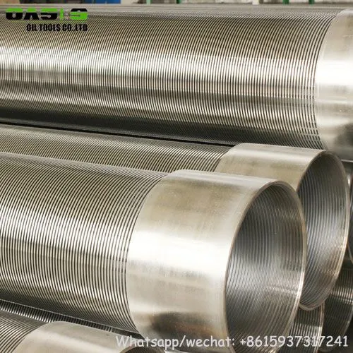  SS304Lwire Wrapped Johnson Screens for Water Well Drilling China Manufacturer