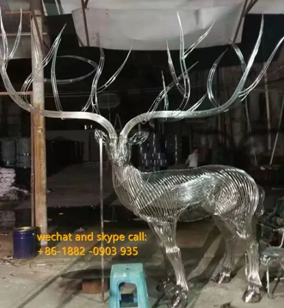 Material Stainless Steel Plate Customized Artwork Square Iron Insect Ornaments