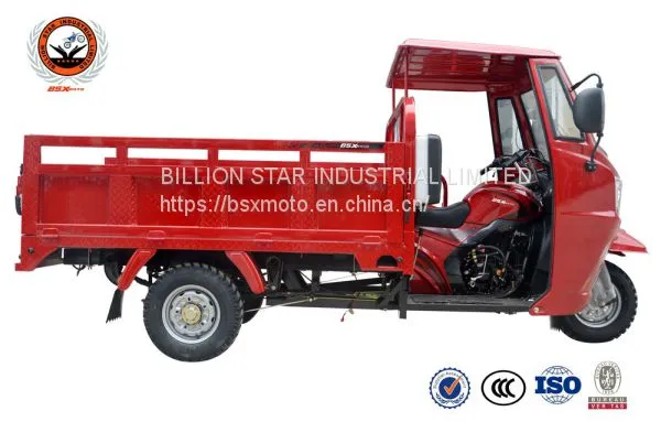 Lifan 250CC тяжелонагруженный Bajaj Tuk Tuk полукабиный трехколесный мотоцикл-трицикл