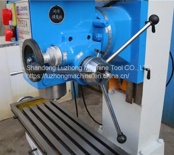 ZX50C Machine Tool Small Bench Swivel Head Drilling and Milling Machines photo-4