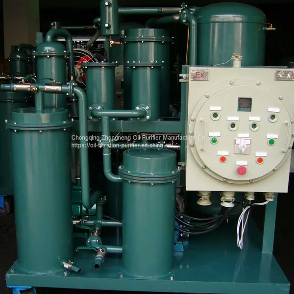 Lubricating Oil Purification Device/Hydraulic Oil Filtration System Machine/Oil Recycling System Purifier