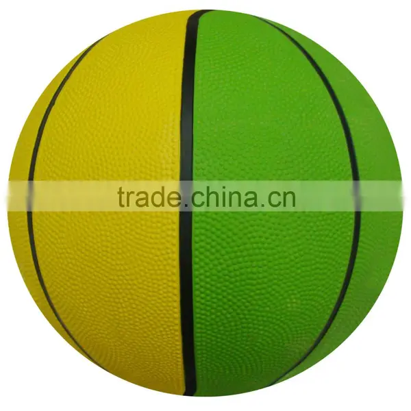 GY-L018 Hot Sales Rubber Basketballgood Games With Ball Color Design USA photo-2