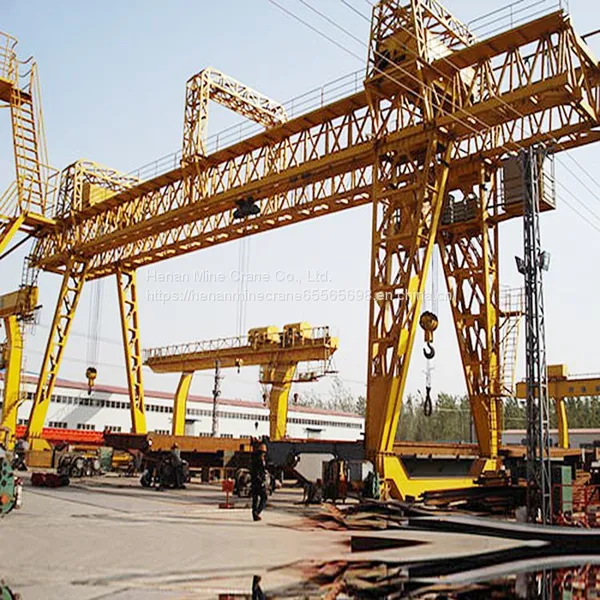 50/10 Ton Double Beam Electric Traveling Gantry Crane Truessed Type Cabin Control photo-4