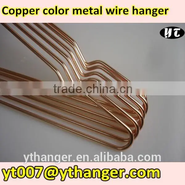Luxury Metal Wire Hanger Copper Hanger for Disply photo-4