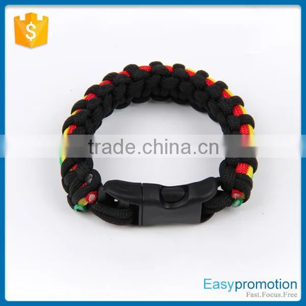 Customized 550 Paracord Survival Bracelet for Survival Wholesale photo-2