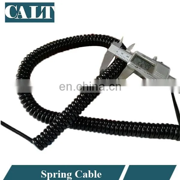 High Quality CALT Prolong 5 Meter 2 Core Spring Power Cable photo-3