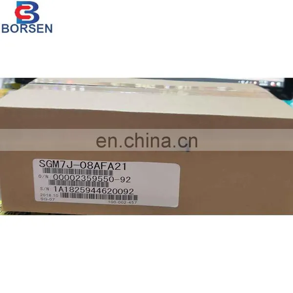Original Japan AC Servo Motor 30W Yaskawa SGM7J-08AFA21 SGM7J-08AFC6S photo-3
