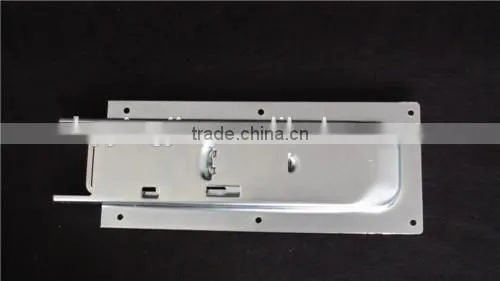 03121 Recessed Tailboard Catch Handle Galvanized Door Latch Lock photo-2