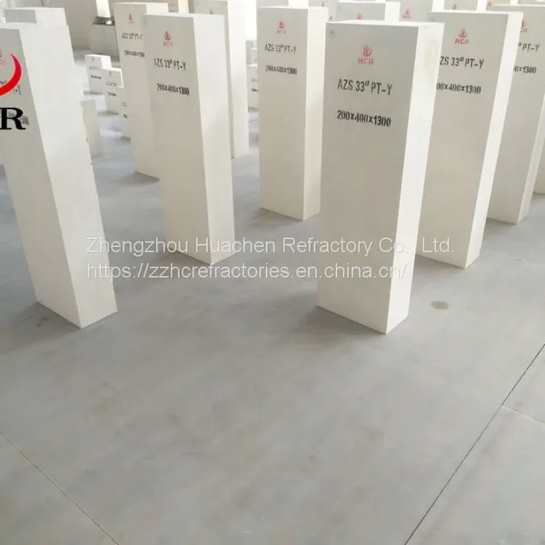 China Henan HCR Brand Fused Cast AZS Blocks With High Quality photo-4
