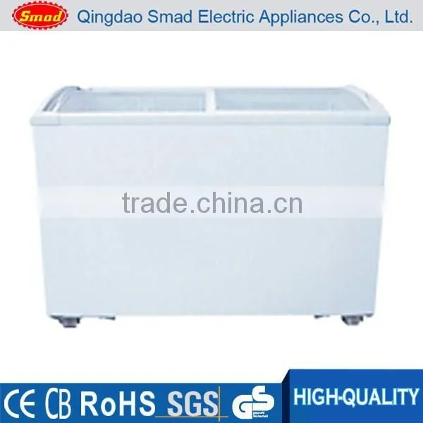 Open Top Supermarket Beverage Ice Cream Display Chest Cooler photo-2