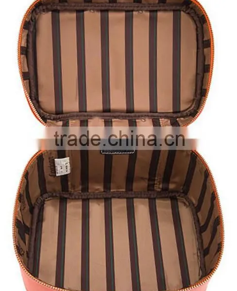 Large Cosmetic Bag Travel Makeup Organizer Case Holder,custom Fabric Beauty Cosmetic Case,soft Cosmetic Train Case photo-3