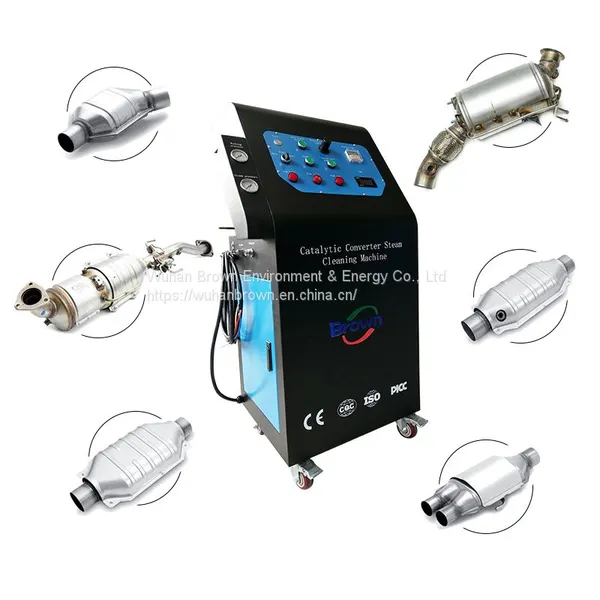 High Pressure Steam Wash Machine for Diesel Particulate Filter Catalyst Convert Cleaner Machine