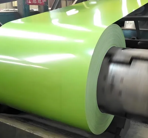 The Export Grade Aluminum-plated Zinc Coil Complies With the EU Certified Chromium-free Passivation Treatment photo-3