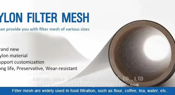 Hot Sale Durable 50 100 150 Micron Mesh 2mm 1mm Micron Nylon Mesh Filter White Screen Filtration Food Grade Water Industrial Cloth photo-4