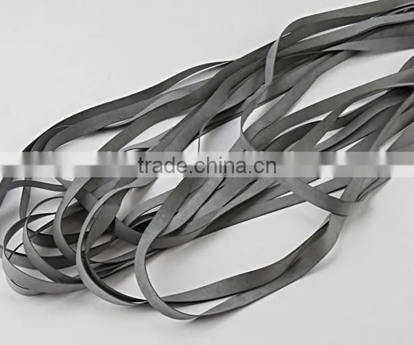 Natural Eco-friendly Colorized Elastic Smooth Rubber Belt photo-5