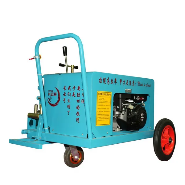 Heavy-Duty 3000N Gasoline Optical Cable Tractor Changyun No.1 with Recoil Start for Long-Distance Pulling